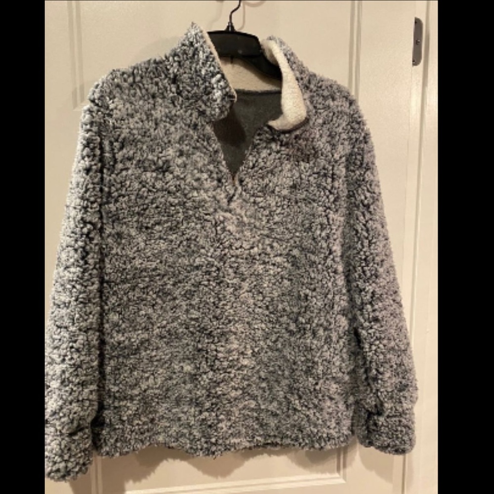 Sherpa pullover